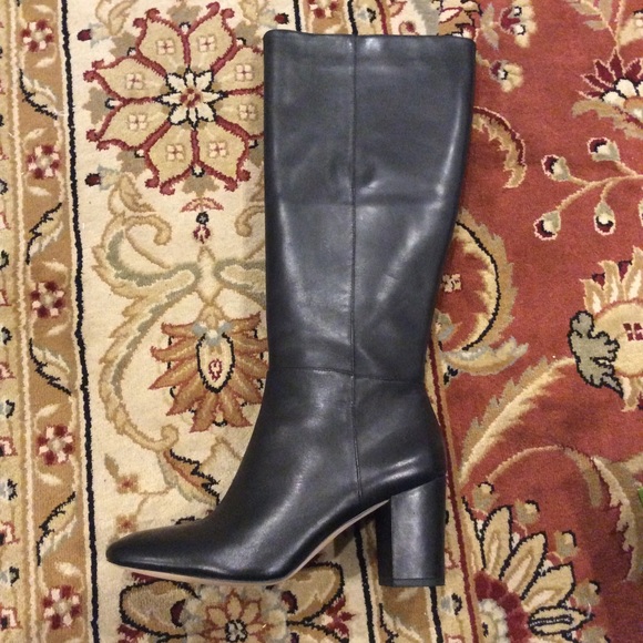 Ann Taylor Shoes - Ann Taylor Black  “Florence “ Tall Boots Size 10